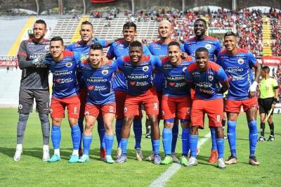 Deportivo Pasto en juego de preparación contra Melgar. Foto: Deportivo Pasto Oficial