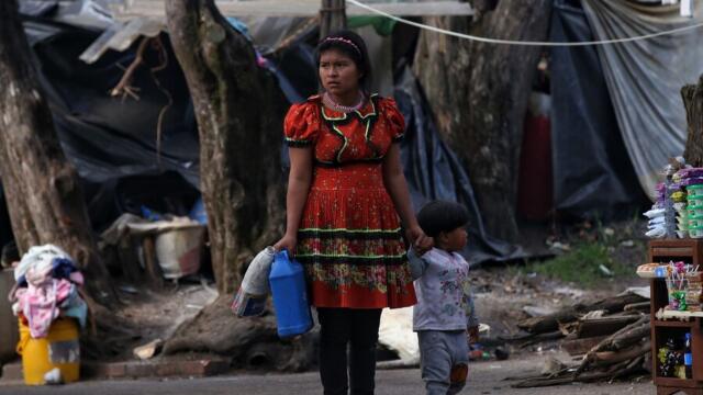 Más de 150.000 indígenas embera han sido desplazados por el conflicto armado en Colombia Más de 150.000 indígenas embera han sido desplazados por el conflicto armado en Colombia