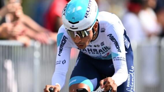 Santiago Buitrago, ciclista colombiano del Bahrain Victorious, favorito a ganar la París Niza 2025 Santiago Buitrago, ciclista colombiano del Bahrain Victorious, favorito a ganar la París Niza 2025