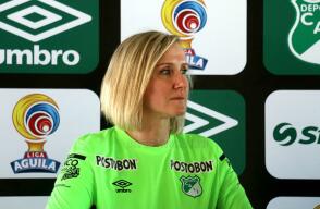 288448_Blu Radio / Psicóloga deportiva española, el último refuerzo del Deportivo Cali / Foto: Twitter @AsoDeporCali.