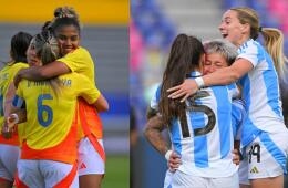 Colombia y Argentina se enfrentan por un cupo a la final de la Copa América femenina. 