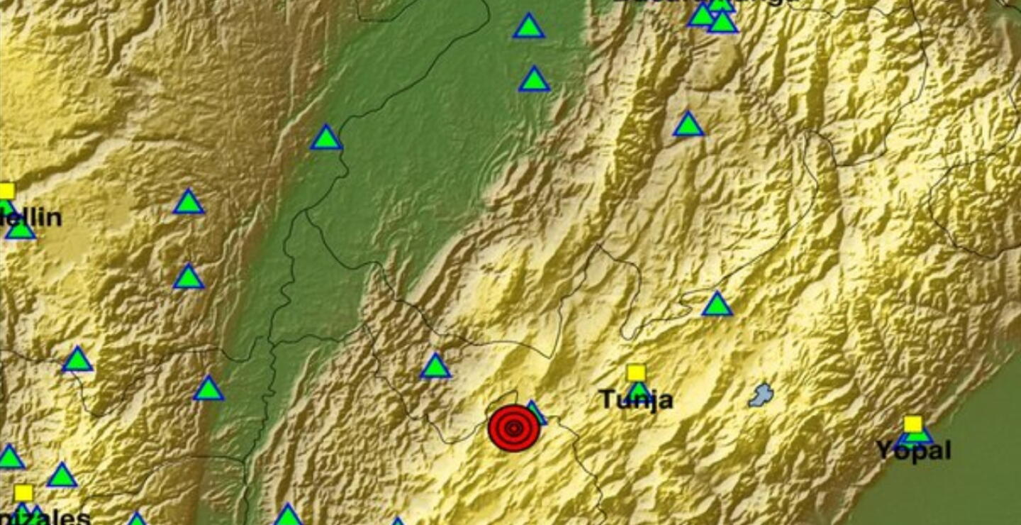 Reportan temblor en Colombia la mañana de este martes 10 de marzo: epicentro y magnitud