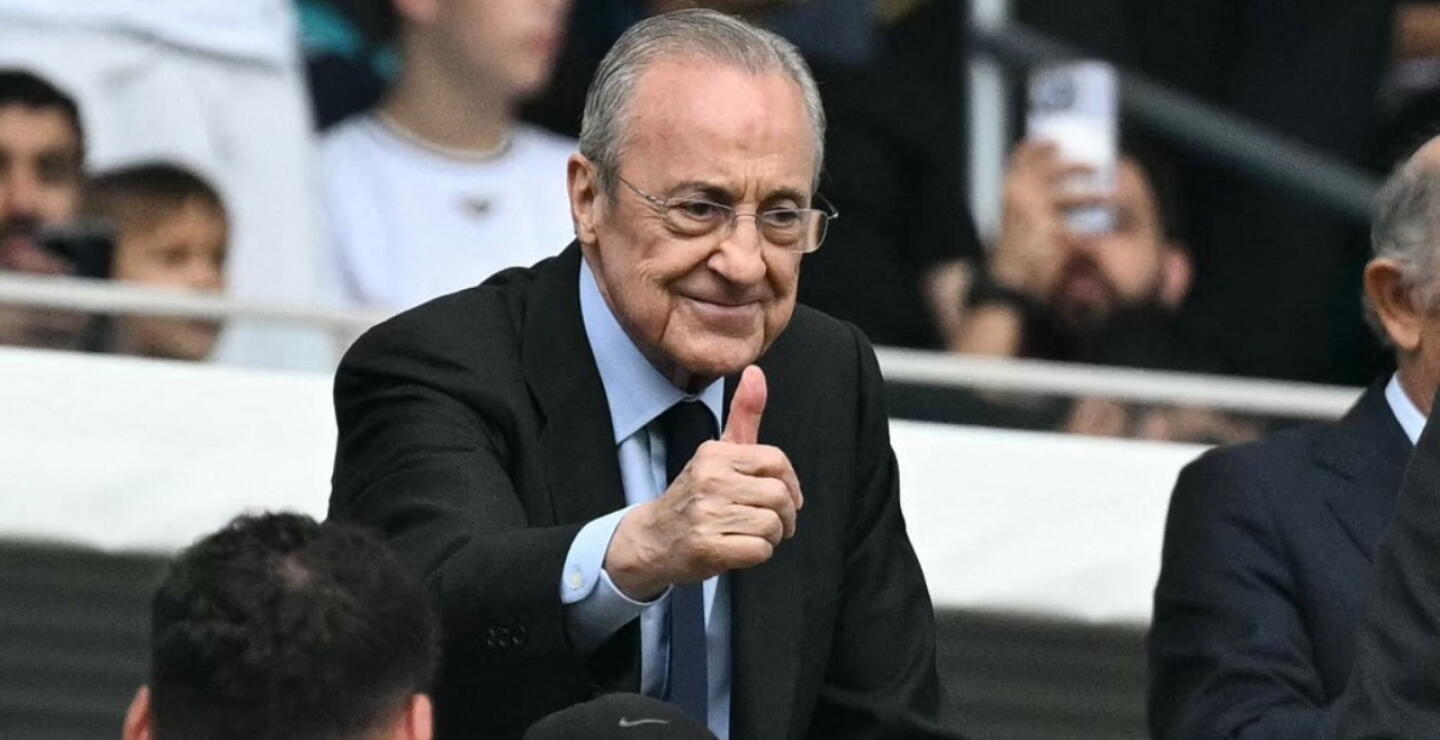 Florentino Pérez, presidente del Real Madrid. 