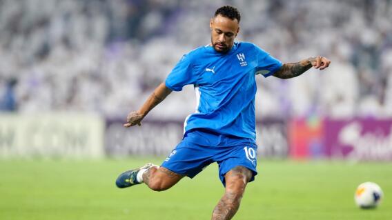 Neymar Jr. con el Al-Hilal. Neymar Jr. con el Al-Hilal.