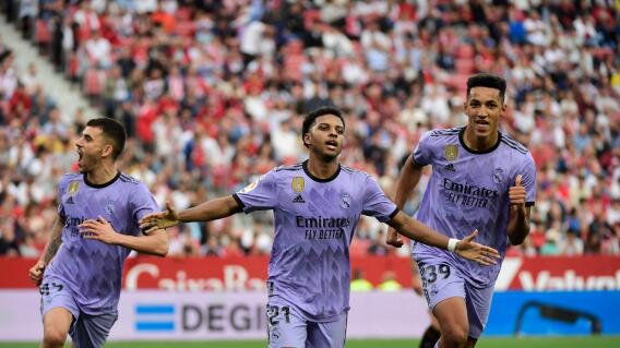 Rodrygo Goes, la figura del encuentro entre Real Madrid y Sevilla Rodrygo Goes, la figura del encuentro entre Real Madrid y Sevilla