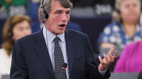 337826_BLU Radio // David Sassoli // Foto: AFP