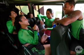 Se conoce la tercera integrante del equipo Neos: la reclutaron en un gimnasio