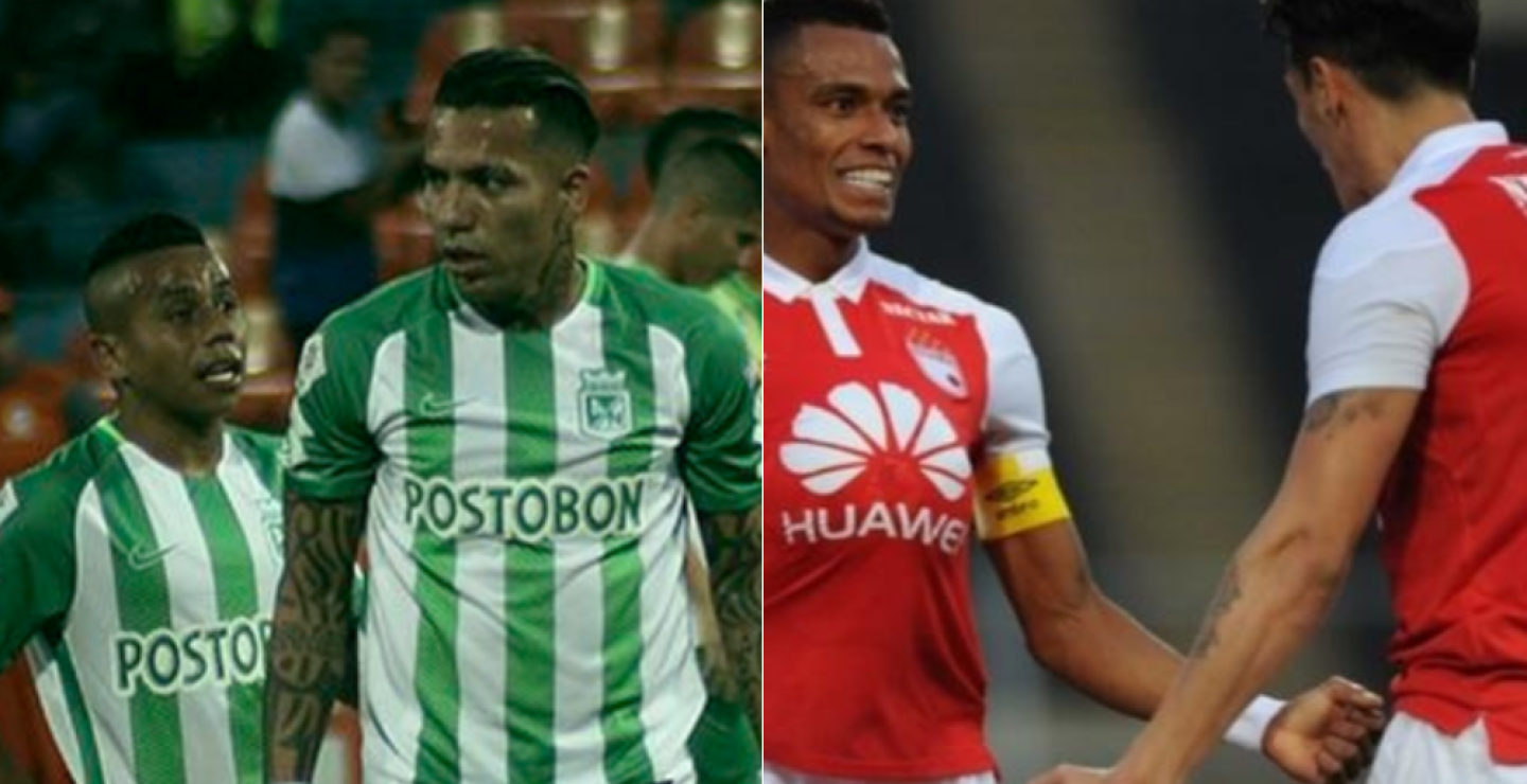 312179_BLU Radio. Atlético Nacional -Santa Fe / Foto: nacionaloficial en Twitter- AFP.