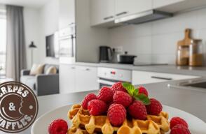 Conoce la receta para preparar tus propios waffles en casa con la receta original de Crepes & Waffles