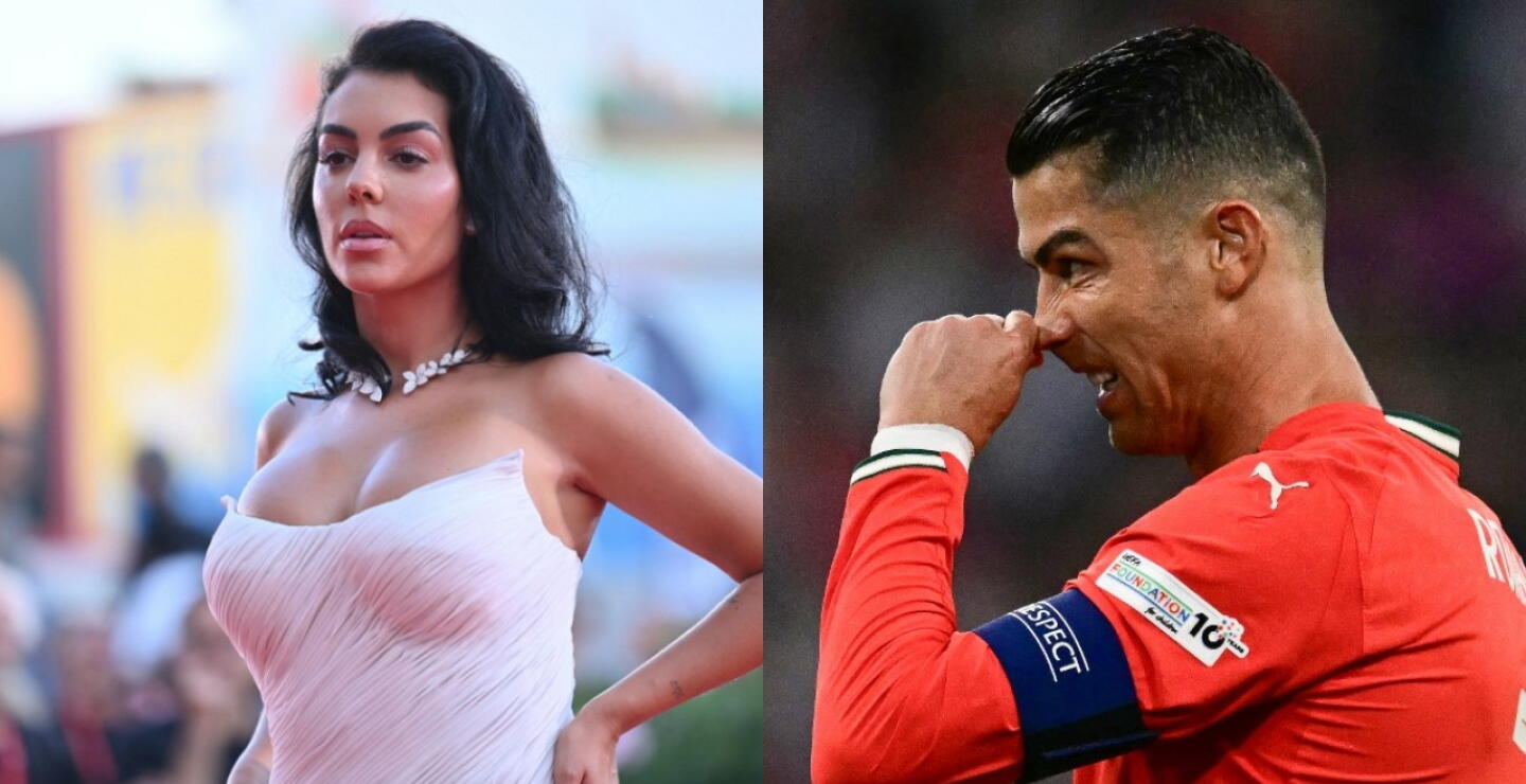 Georgina Rodríguez y Cristiano Ronaldo. 
