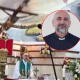 Cura murió tras caerle una cruz