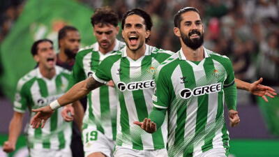 Betis sumó un nuevo triunfo en la Champions League.