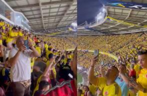Abuchean al presidente Petro en partido Colombia vs. Brasil en Barranquilla