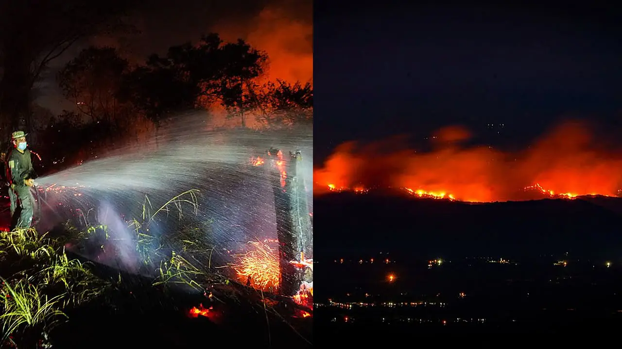 Incendios forestales arrasan 27.000 hectáreas en Tolima y generan emergencia nacional