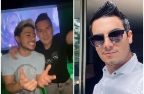 22245_Fiesta Pipe Bueno cuando se enteró que iba a ser papá / Foto: Instagram 22245_Fiesta Pipe Bueno cuando se enteró que iba a ser papá / Foto: Instagram