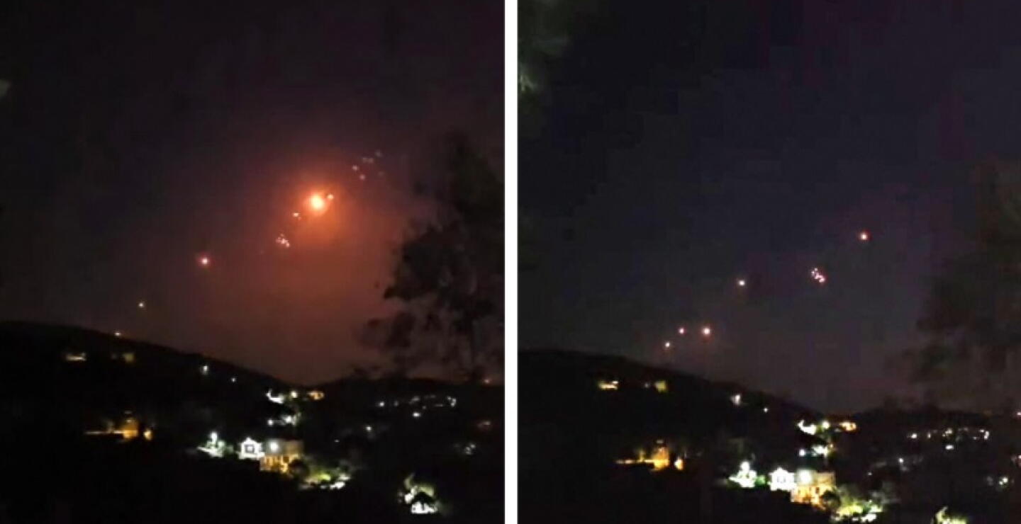 Impresionantes imágenes del ataque con drones de Irán contra Israel: crece la tensión