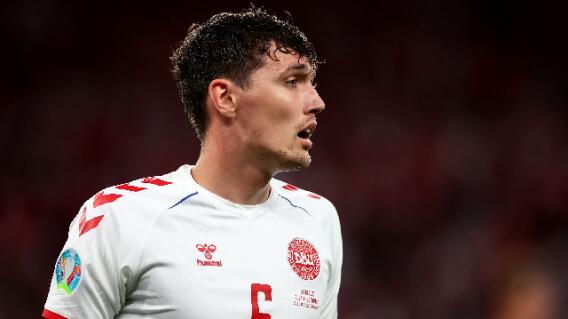 Christensen, jugador de Dinamarca Christensen, jugador de Dinamarca