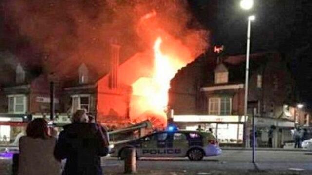 Explosión en el barrio Leicester de Londres no sería un ataque terrorista Explosión en el barrio Leicester de Londres no sería un ataque terrorista