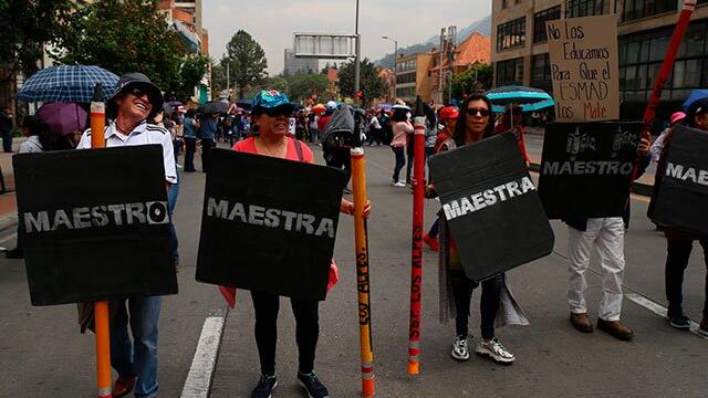 Veinticinco docentes han sido asesinados en los últimos dos años en Colombia
