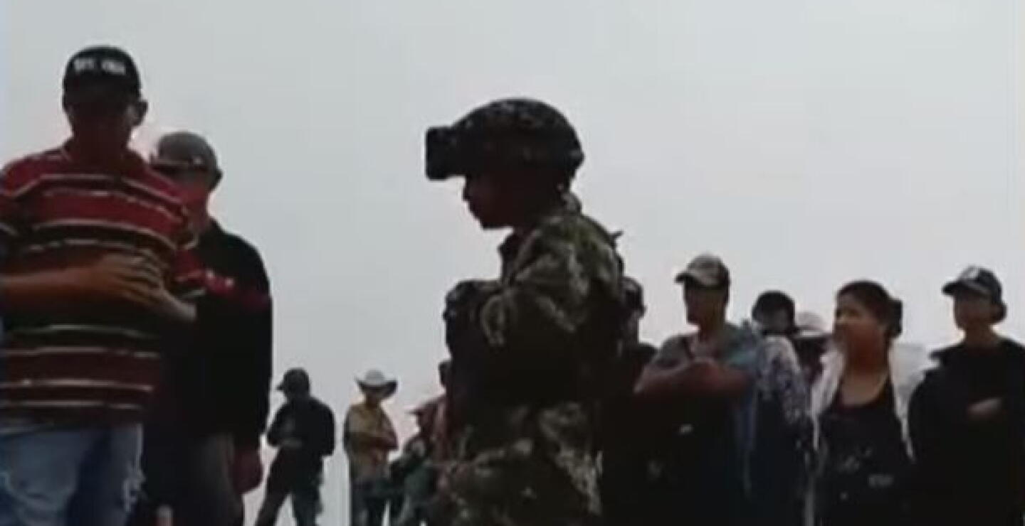 expulsan a ejército en briceño antioquia