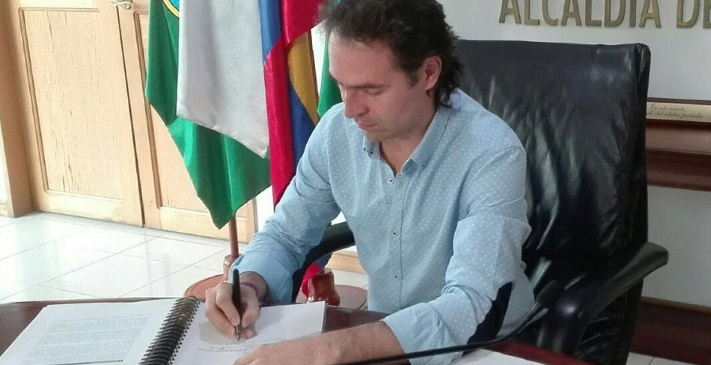 El alcalde Federico Gutiérrez ha impulsado iniciativas en estos más de 60 días que lleva en el cargo, como la de la venta de las acciones de Isagén que tiene EPM.