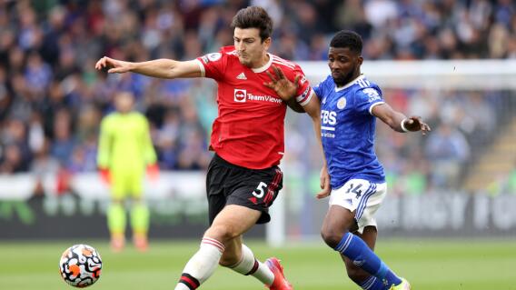 Manchester United frente al Leicester, en Premier League Manchester United frente al Leicester, en Premier League