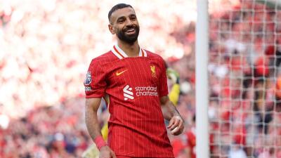 Mohomed Salah, delantero del Liverpool. 