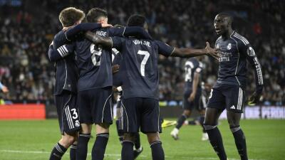 Real Madrid se impuso al Celta de Vigo en la Liga de España.