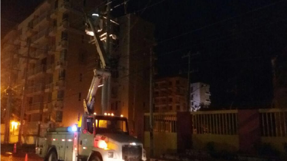 142138_La empresa reporta que las brigadas están trabajando en la reparación. Foto: Prensa Electricaribe