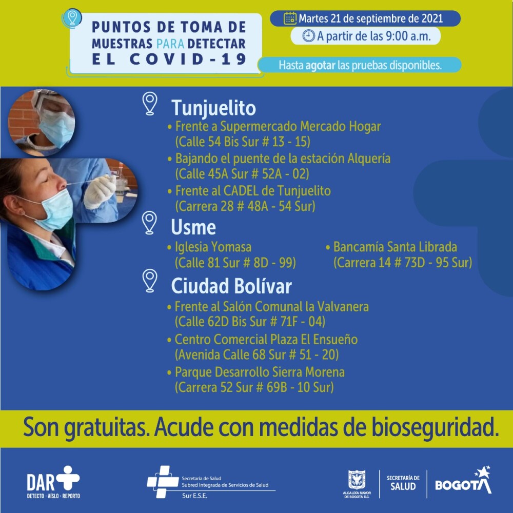 Pruebas COVID 21092021