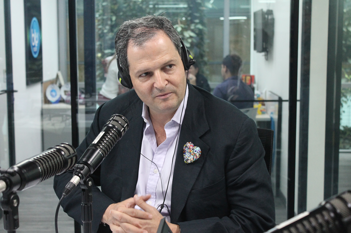 269829_Blu Radio. Sergio Jaramillo, alto comisionado para la Paz. Foto: Blu Radio
