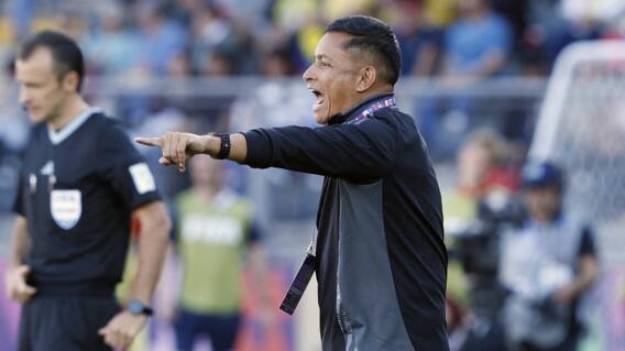 César Torres, director técnico de la Selección Colombia Sub-20.