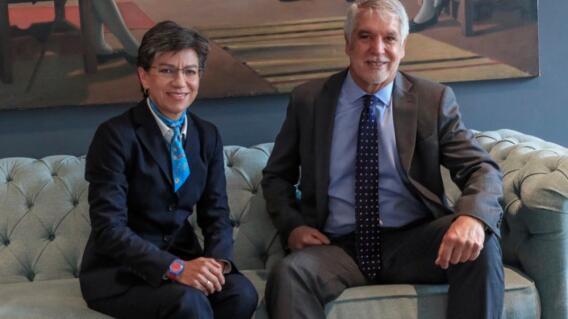 347208_BLU Radio. Claudia López y Enrique Peñalosa / Foto: Alcaldía de Bogotá 347208_BLU Radio. Claudia López y Enrique Peñalosa / Foto: Alcaldía de Bogotá