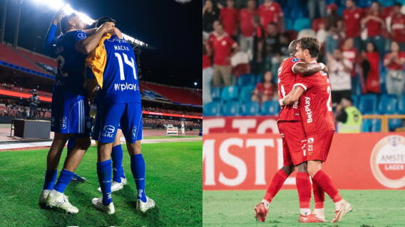 Millonarios y América de Cali se juegan sus opciones en la Copa Sudamericana.