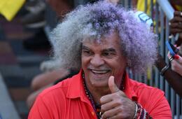Carlos 'El Pibe' Valderrama, histórico del fútbol colombiano y mundial. 