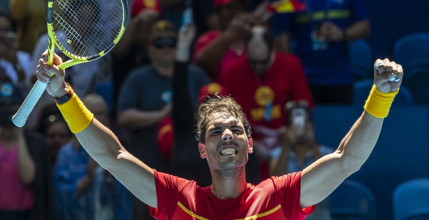 352311_BLU Radio. Rafael Nadal en la ATP Cup / Foto: AFP