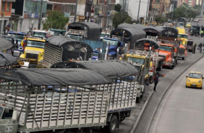 Paro de camioneros Paro de camioneros