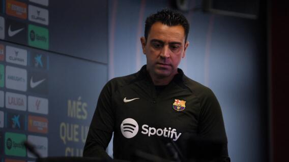 Xavi Hernández dejará el cargo de DT a final de temporada Xavi Hernández dejará el cargo de DT a final de temporada
