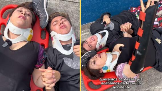 Alina Lozano y Jim Velásquez sufren grave accidente Alina Lozano y Jim Velásquez sufren grave accidente