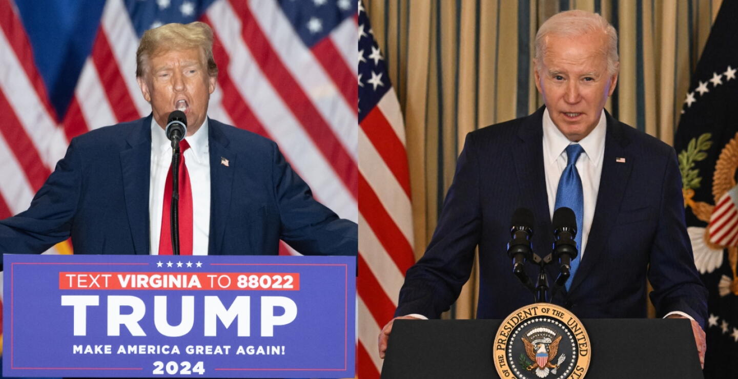 Joe Biden y Donald Trump