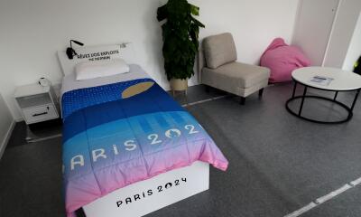 camas antisexo en Villa Olímpica de los Juegos Olímpicos_AFP.jpg camas antisexo en Villa Olímpica de los Juegos Olímpicos_AFP.jpg