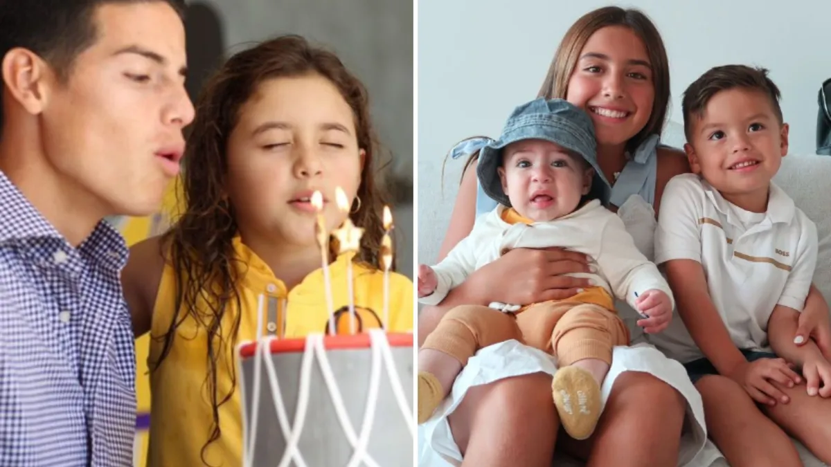 James Rodríguez dedicó emotivo mensaje de cumpleaños a su hija Salomé: "El tiempo vuela" - NoticiasCaracol