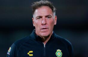 Eduardo Berizzo, director técnico del León. 