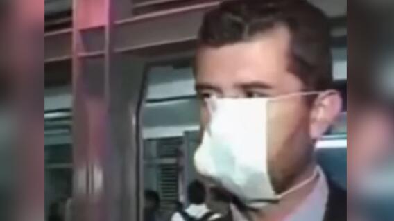 11670_La Kalle. El hombre del tapabocas / Foto: captura de video 11670_La Kalle. El hombre del tapabocas / Foto: captura de video