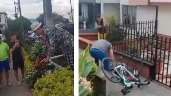 Suso el Paspi sufrió aparatosa caída mientras montaba bicicleta: "Me aporrié, pero caí con estilo"