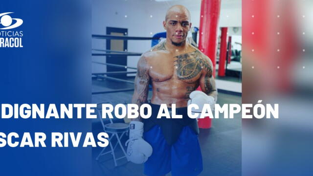 Oscar Rivas Rcmp A boxeador Óscar Rivas le robaron en Cali una maleta con un tesoro ...