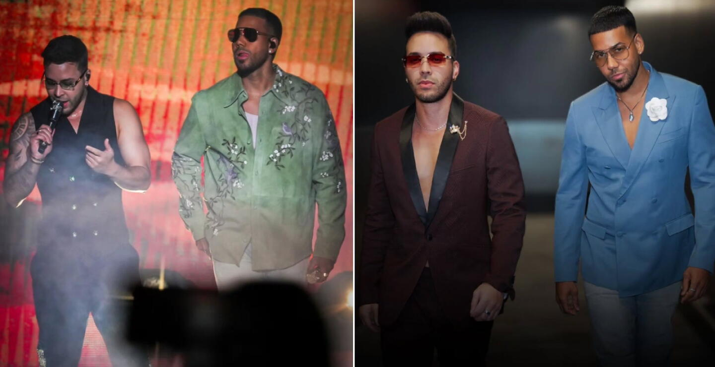 Barcelona recibió la gira de Romeo Santos y Prince Royce: así es el concierto que llegará a Bogotá