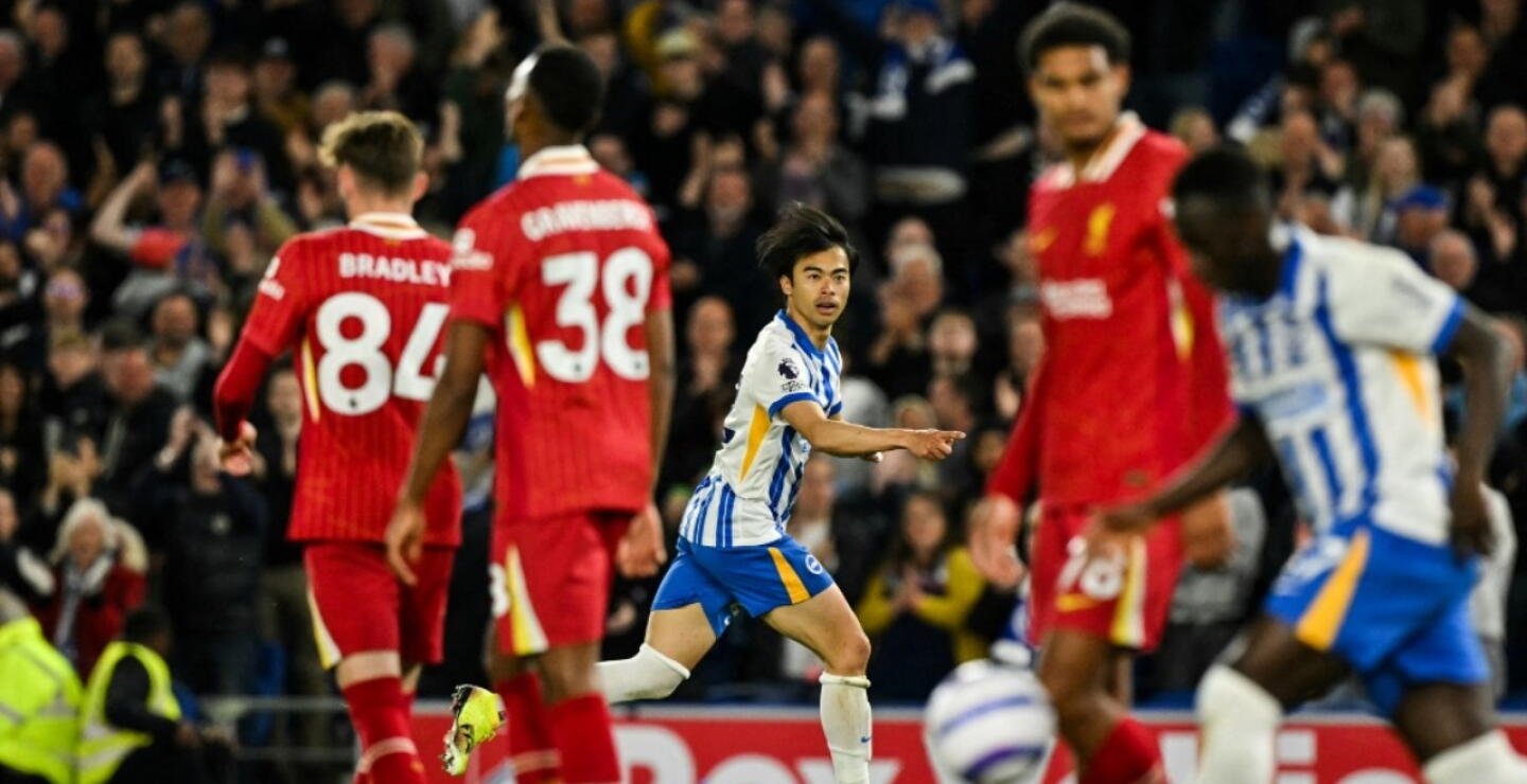 Liverpool perdió en su visita al Brighton. 