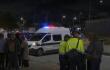 Momento en que la policía llega tras el llamado del desesperado conductor del director de la cárcel Modelo