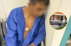 Así fue el ataque de Cristian Hurtado contra su mujer y sus dos hijas